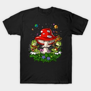 Psychedelic Bufo Alvarius Toads T-Shirt